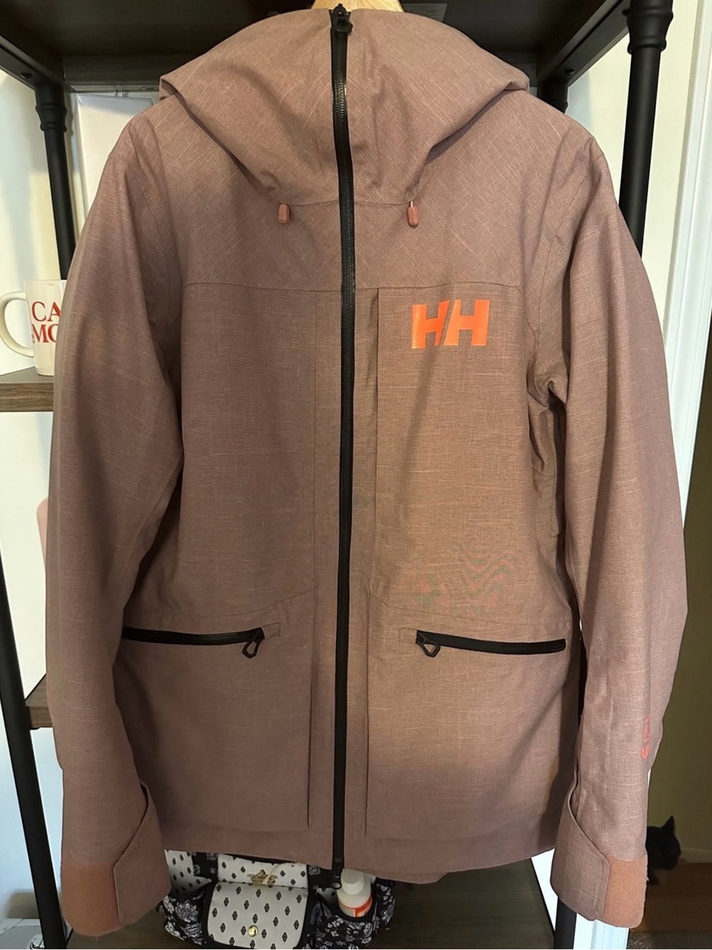 Helly Hansen Powderqueen jacket size XL.